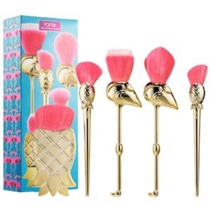 Tarte Flamingo Brush Set NWT
